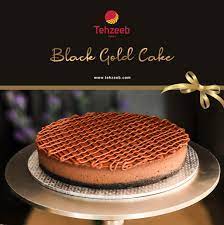 Black Gold Cake