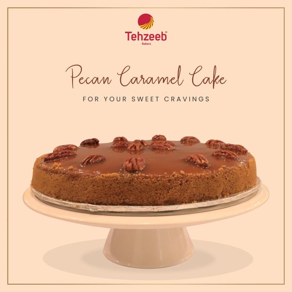 Pecan Caremal Cake