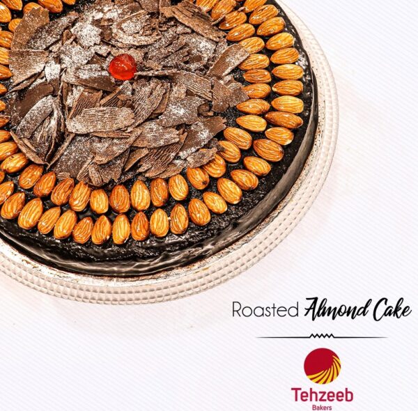 Roasted Almond Cake from Tehzeeb