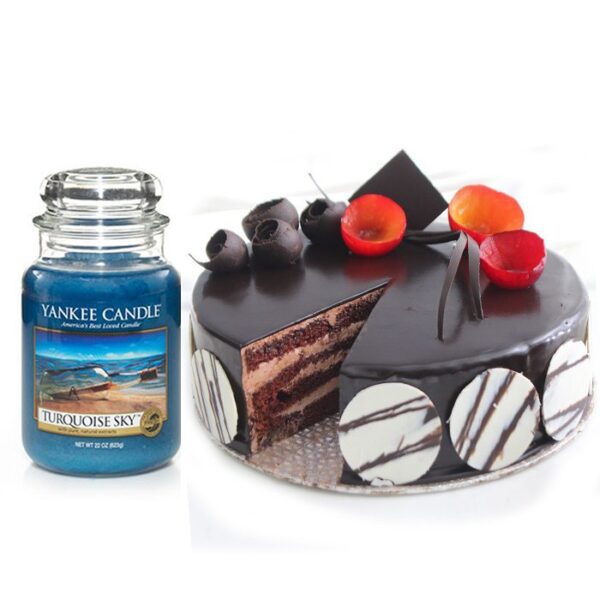 Cake with candle
