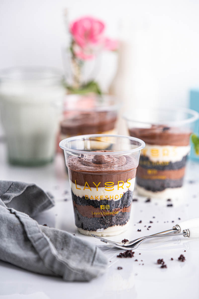 6 mix flavor of Sundae From Layers