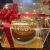 Chocolate Cake in Acrylic Box