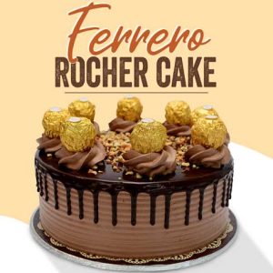Ferrero Rocher Cake From Bread & Beyond