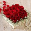 Fresh Flowers in Wooden box